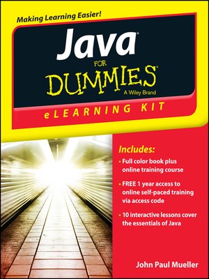 cover image of Java eLearning Kit For Dummies